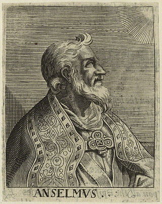 San Anselmo de Canterbury O.S.B. (Aosta, 1033 - Canterbury, 21 de abril de 1109)